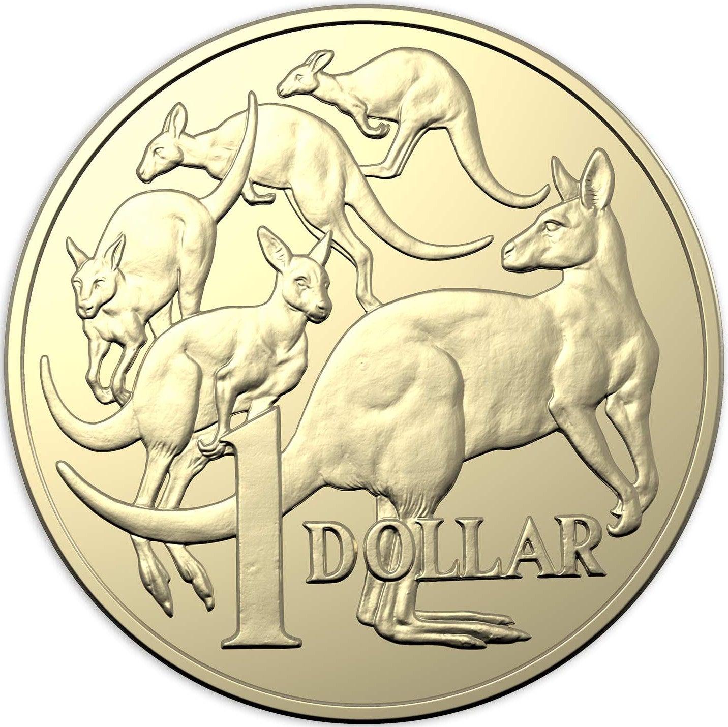 Australian 1 Dollar Coins Loose Change Coins