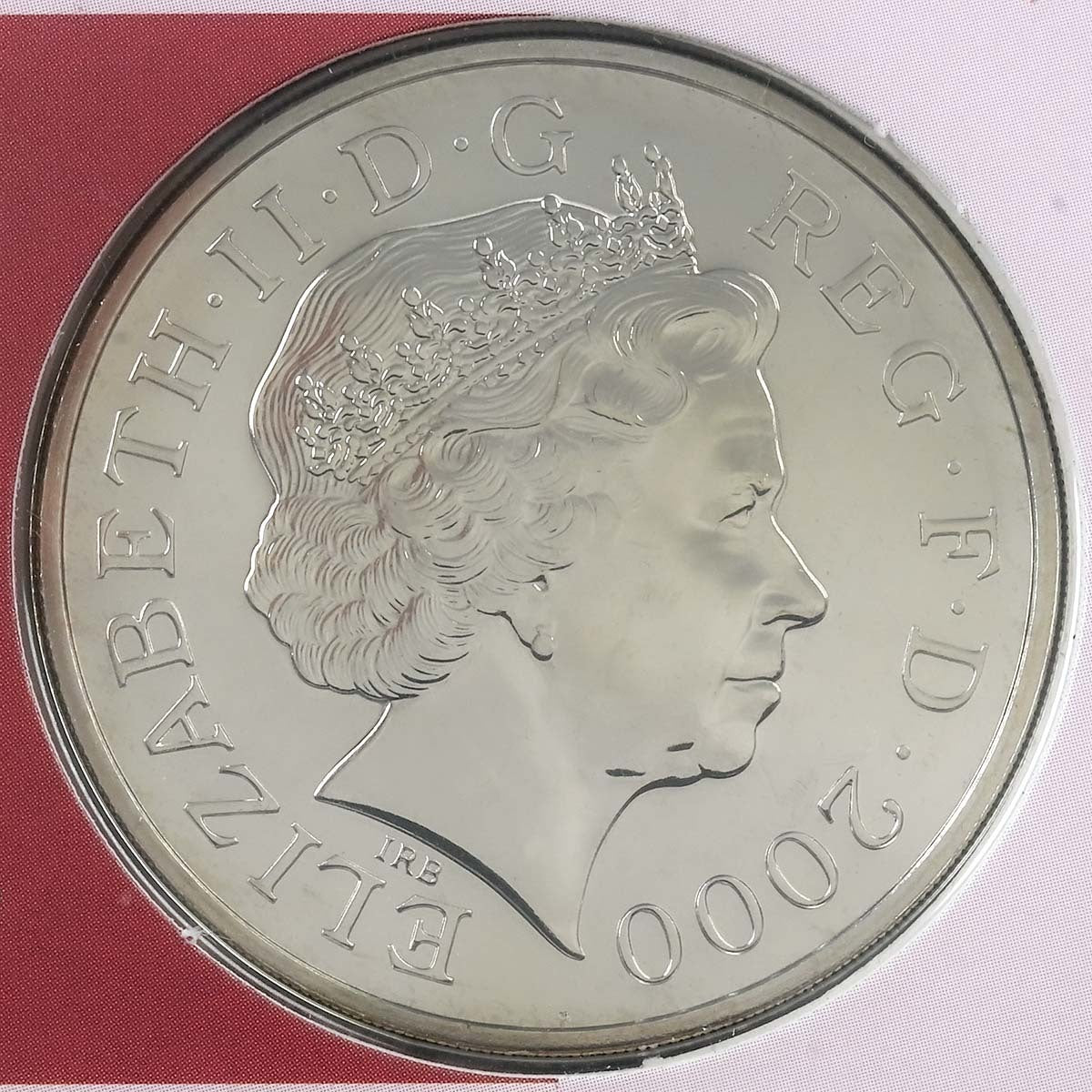 2000 Queen Mother 100th Birthday - £5 Crown Brilliant Uncirculated Coin In Folder