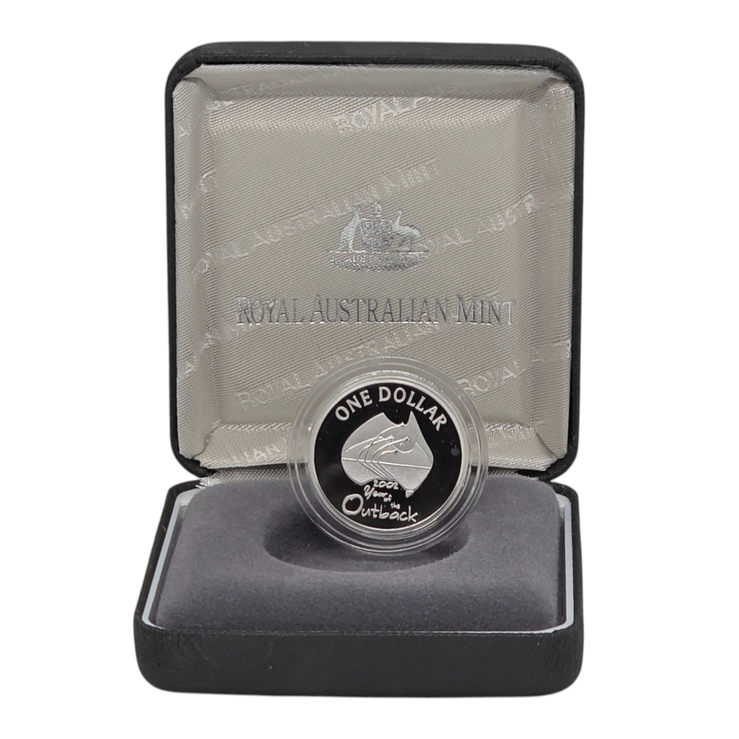2002 Silver Proof $1 Coin - Year of the Outback