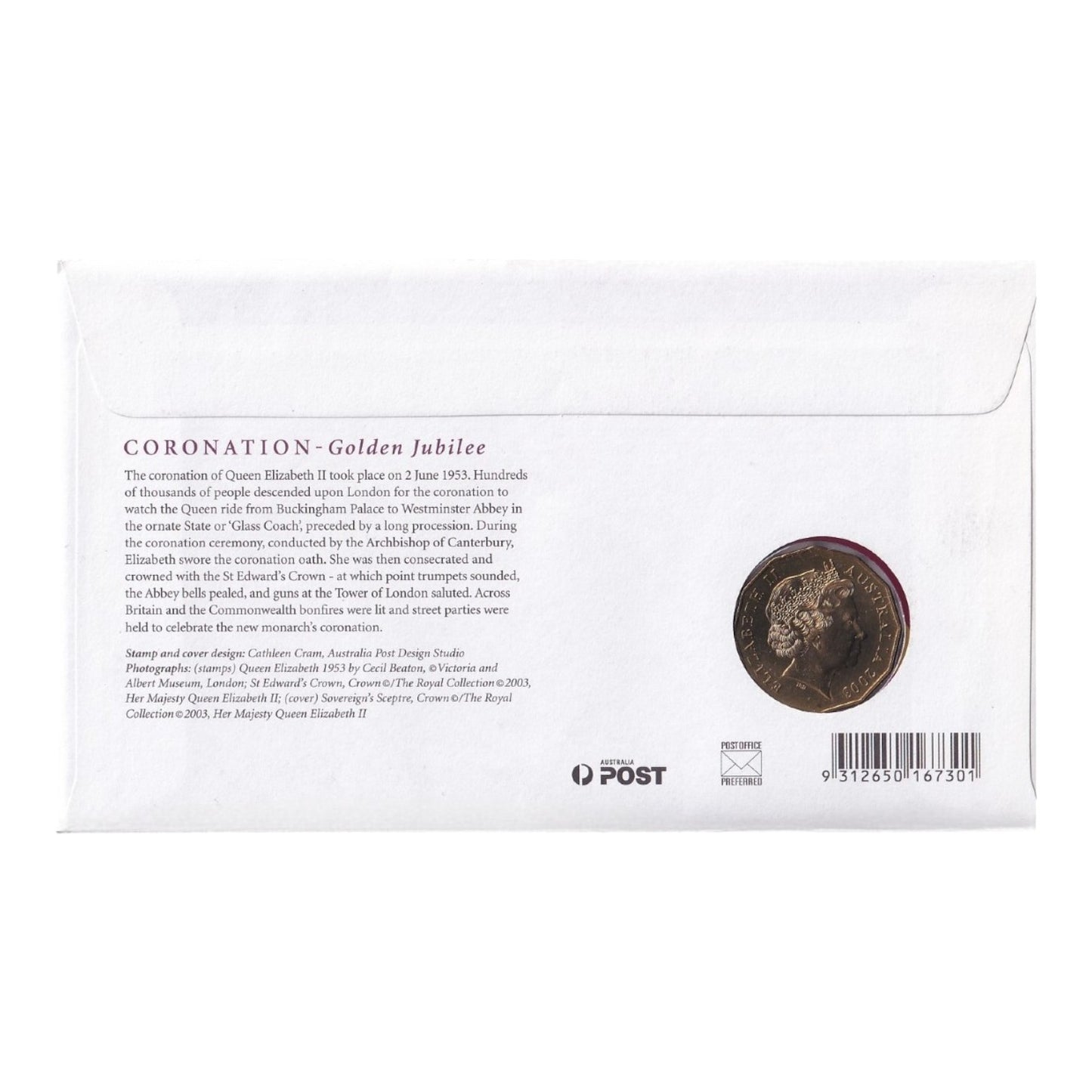 2003 PNC - QEII 50th anniversary of the Coronation - Golden Jubilee