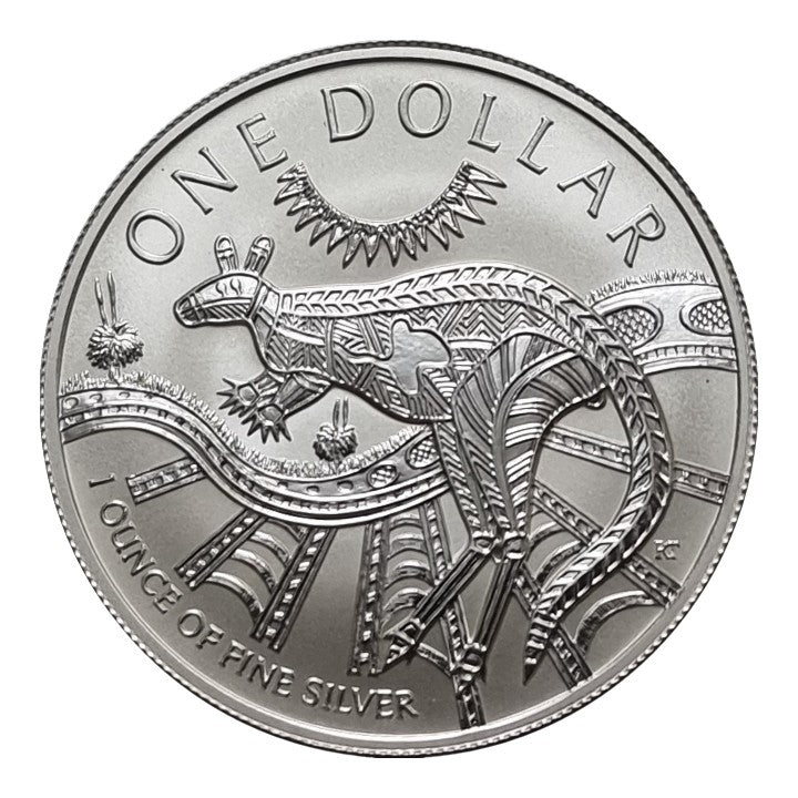 2003 $1 Coin - Silver Kangaroo - Frosted Uncirculated