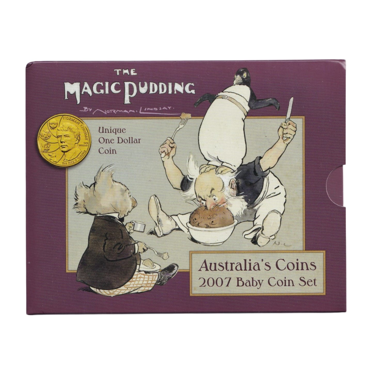 2007 Uncirculated Baby Coin Set - The Magic Pudding