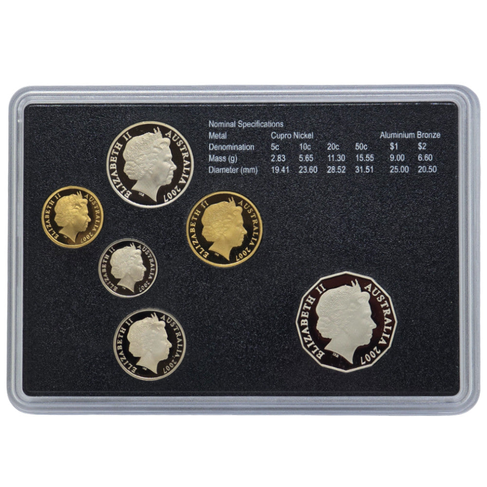 2007 Royal Australian Mint Proof Coin Set - Year of the Surf Lifesaver