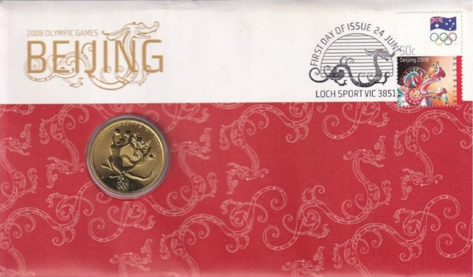 2008 Perth Mint PNC - Australian Olympic Committee - Beijing Olympic Games