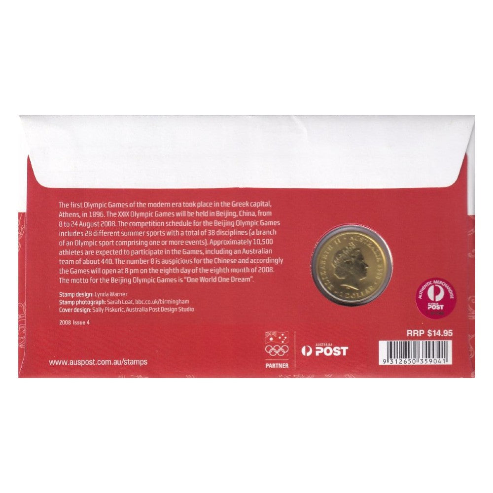 2008 Perth Mint PNC - Australian Olympic Committee - Beijing Olympic Games