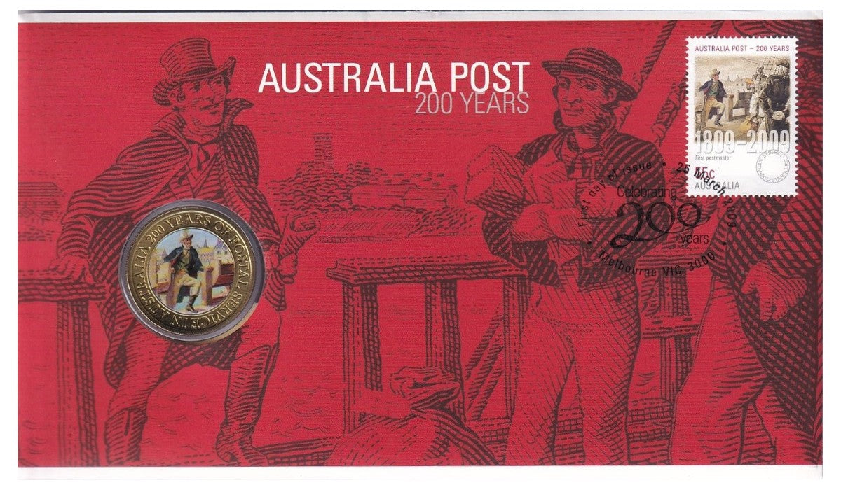 2009 Perth Mint PNC - Australia Post 200th Anniversary