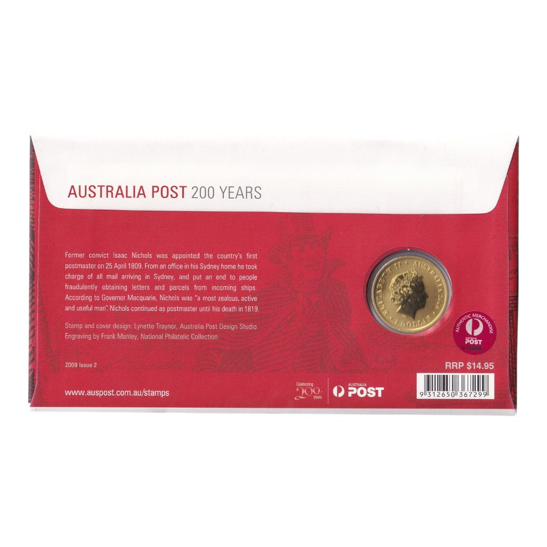 2009 Perth Mint PNC - Australia Post 200th Anniversary