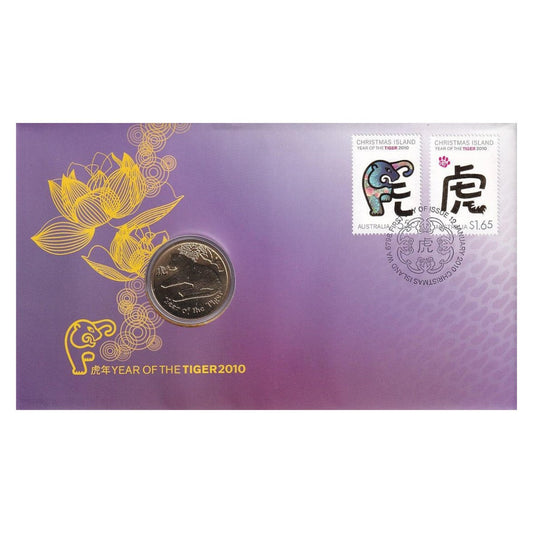 2010 Perth Mint PNC - Year of the Tiger