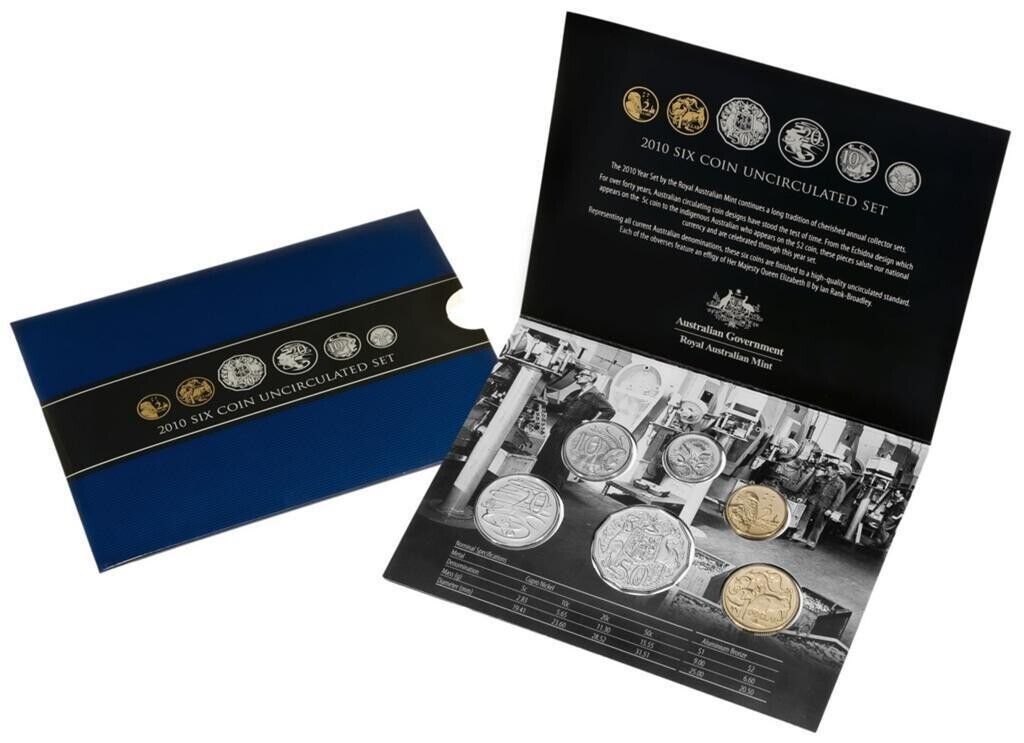 2010 Royal Australian Mint Uncirculated Coin Set