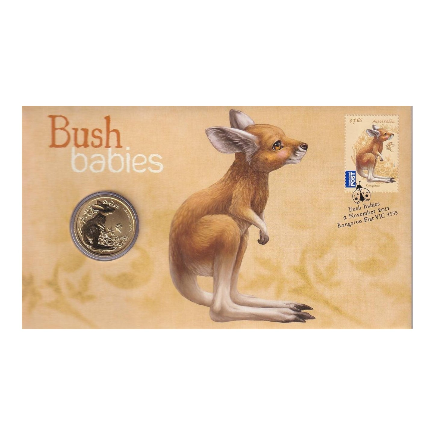 2011 Perth Mint PNC - Bush Babies - Kangaroo