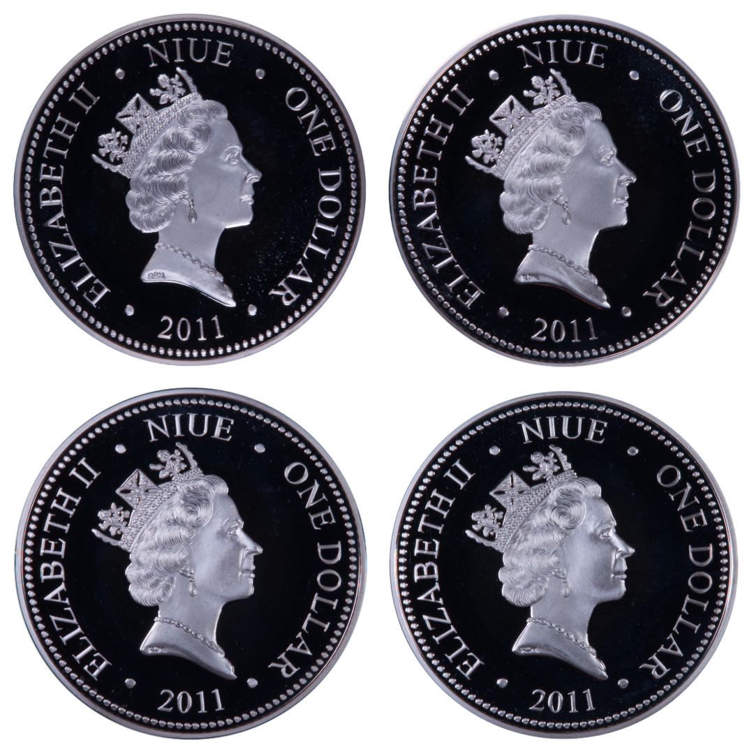 2011 Star Wars - The Original Trilogy $1 Coin Set