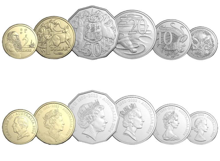 2024 AlBr CuNi Uncirculated Six Coin Year Set - Change of Monarch