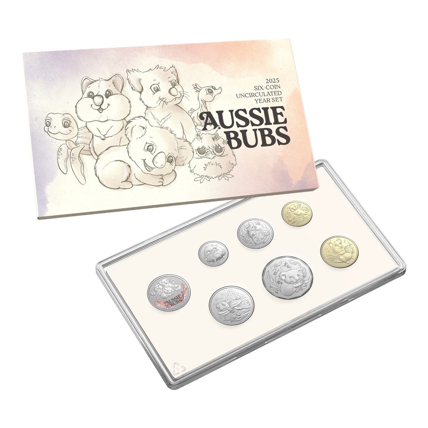 2025 Six Coin Uncirculated Baby Year Set - Aussie Bubs