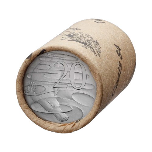 2024 20c Coin - King Charles III Effigy - Premium Roll with Roll Tube