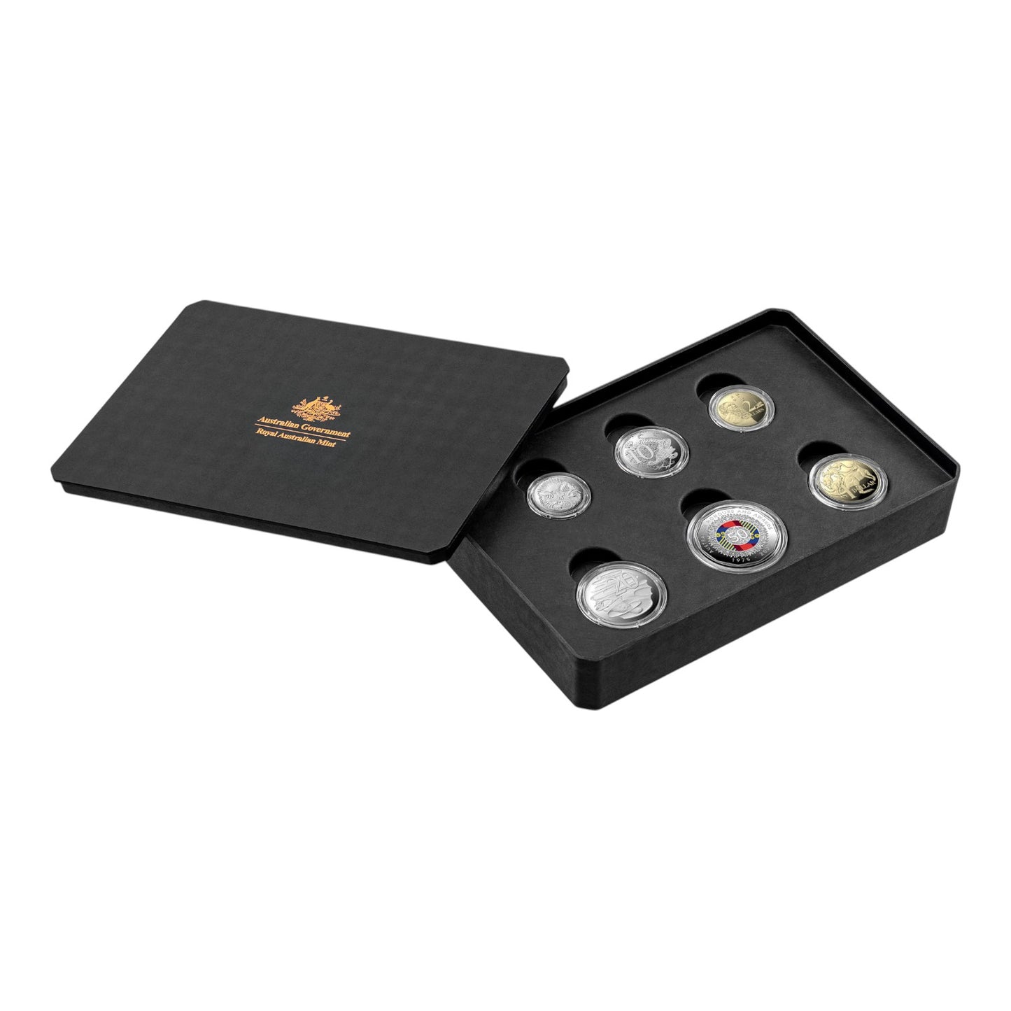 2025 Six-Coin Coloured Proof Year Set - 50th Anniversary of the Australian Honours and Awards System