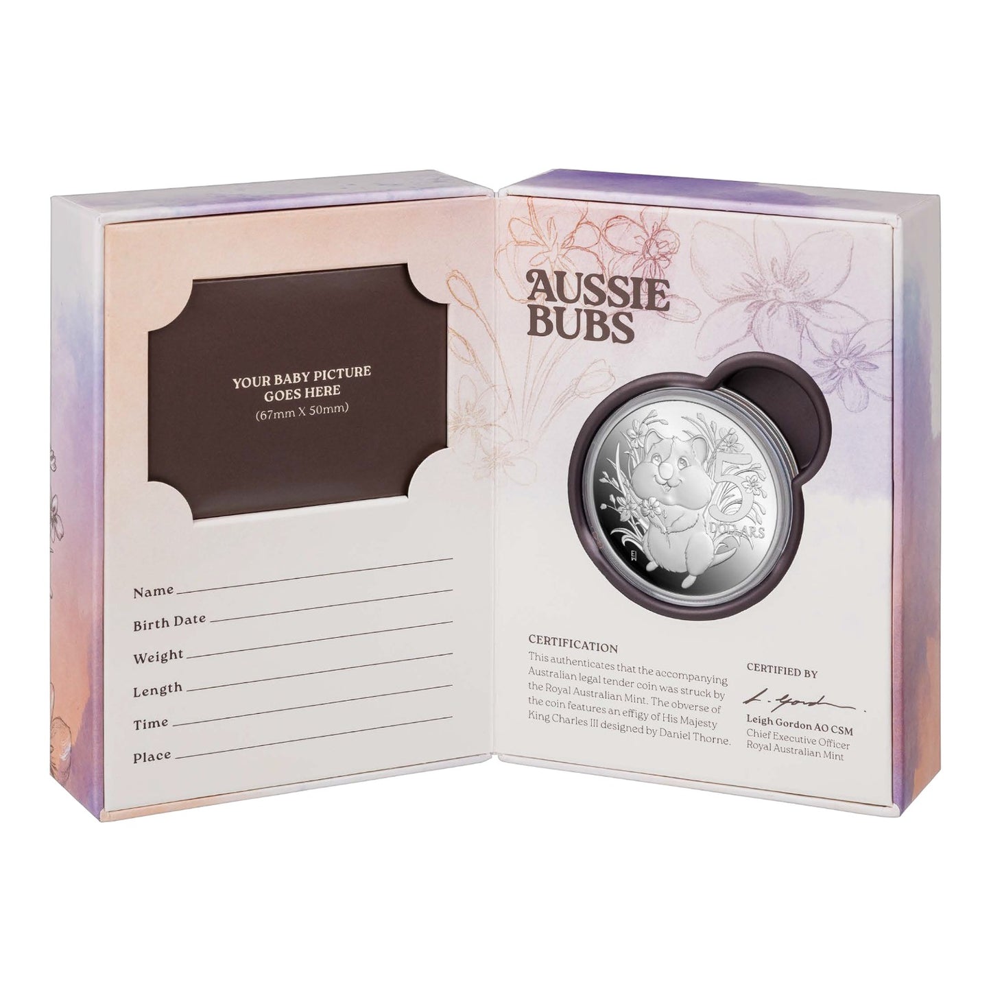 2025 $5 1 oz Fine Silver Proof Coin - Aussie Bubs