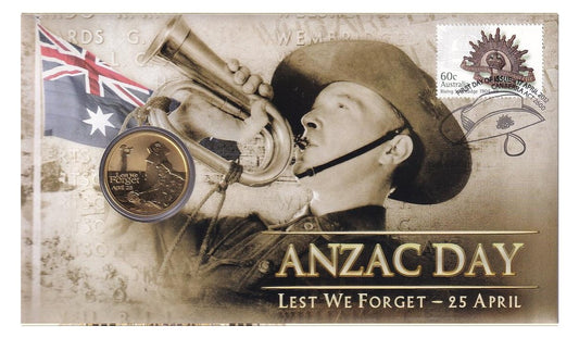 2012 Perth Mint PNC - ANZAC Day - Lest We Forget