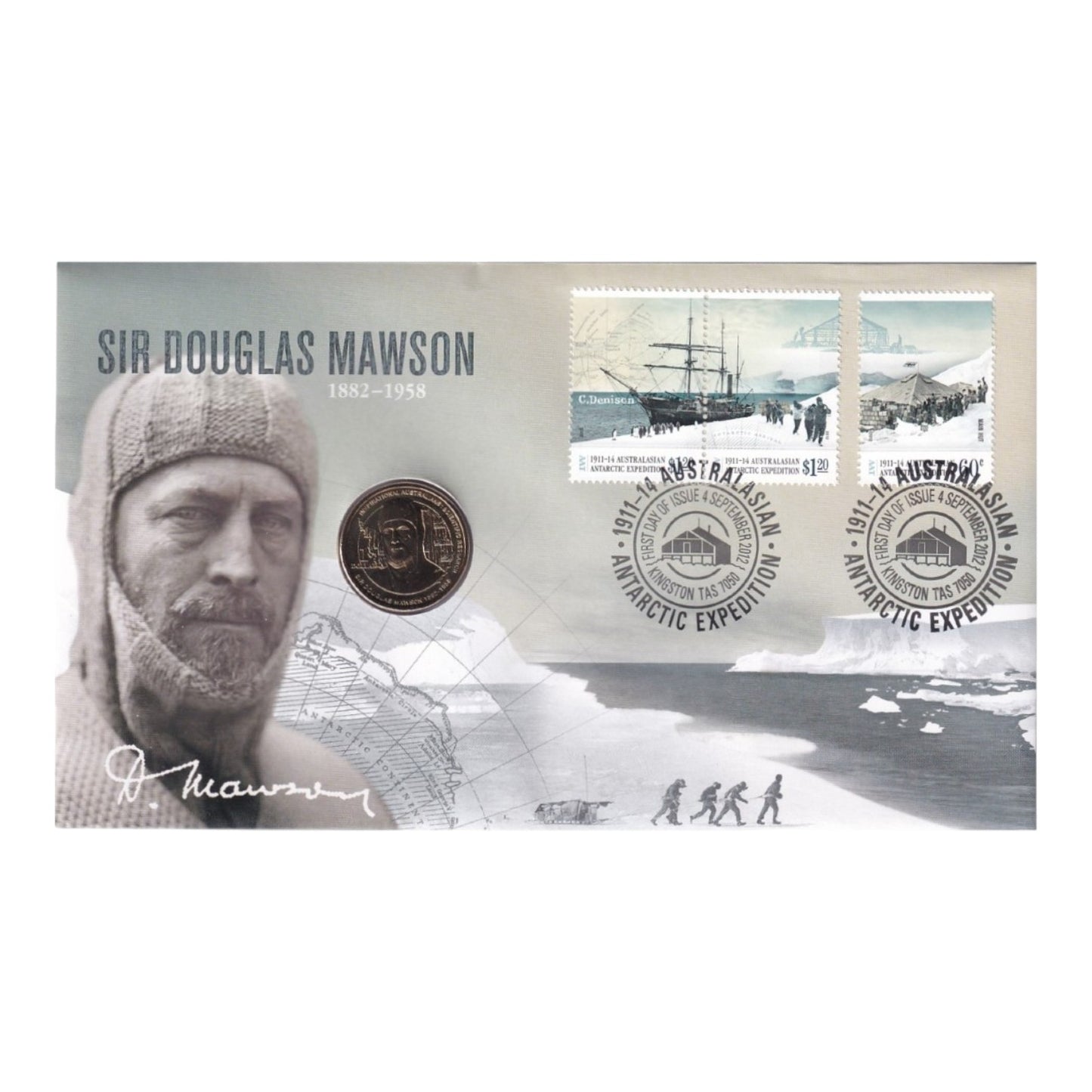 2012 PNC - Inspirational Australians - Sir Douglas Mawson 1882 - 1958