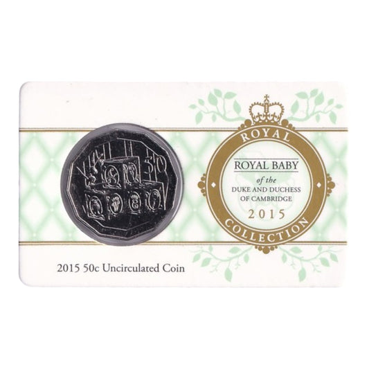 2015 50c Coin - Royal Baby of the Duke & Duchess - HRH Princess Charlotte