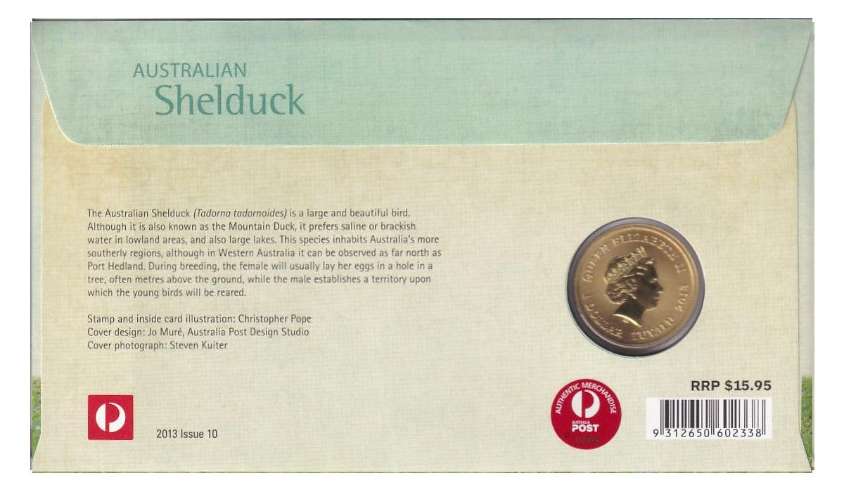 2013 Perth Mint PNC - Australian Shelduck