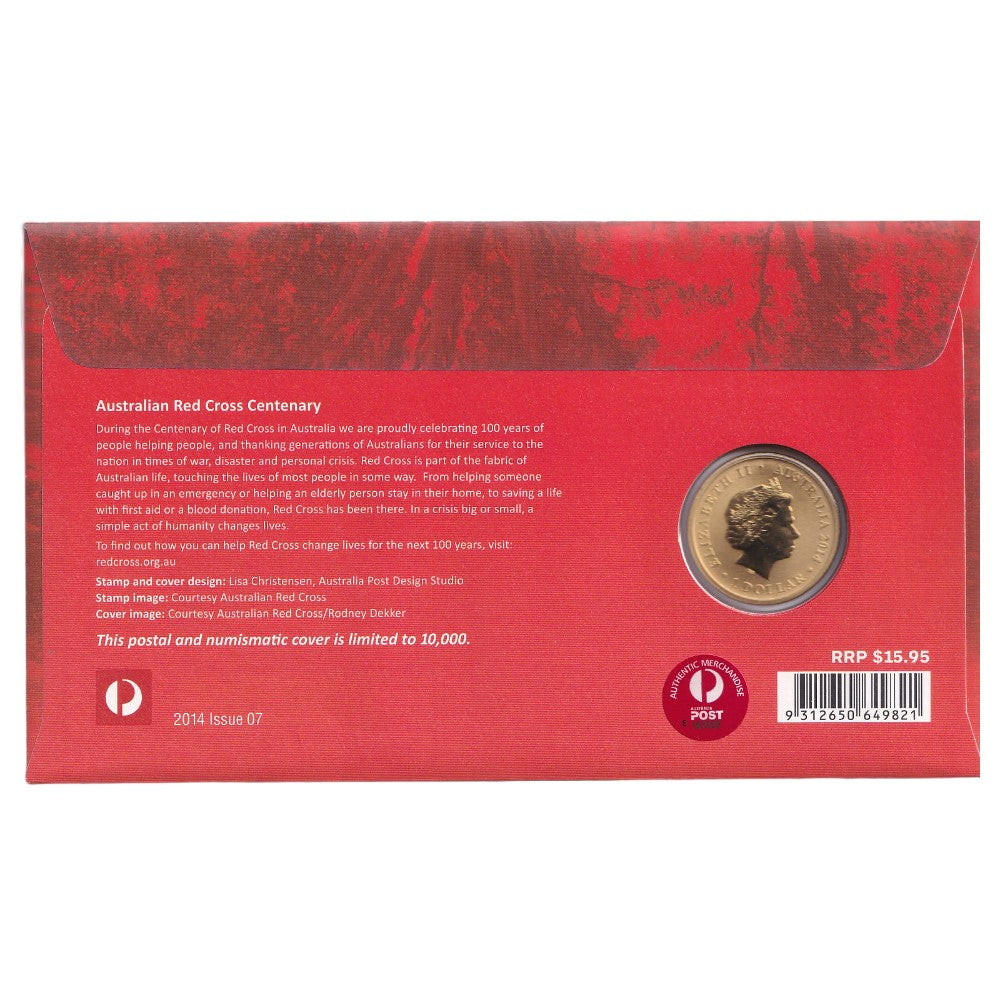 2014 APTA/ANDA Show Melbourne - Australian Red Cross 100th Anniversary - 2014 Overprint