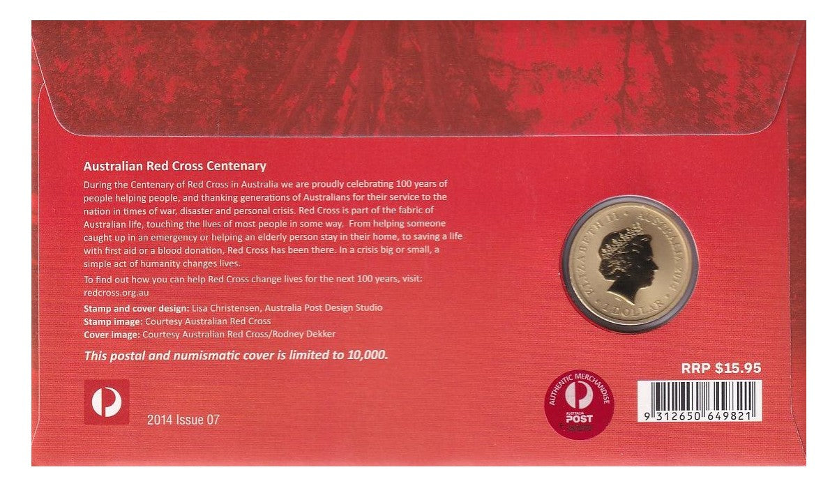 2014 Perth Mint PNC - Australian Red Cross 100th Anniversary