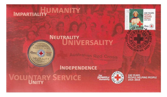 2014 Perth Mint PNC - Australian Red Cross 100th Anniversary