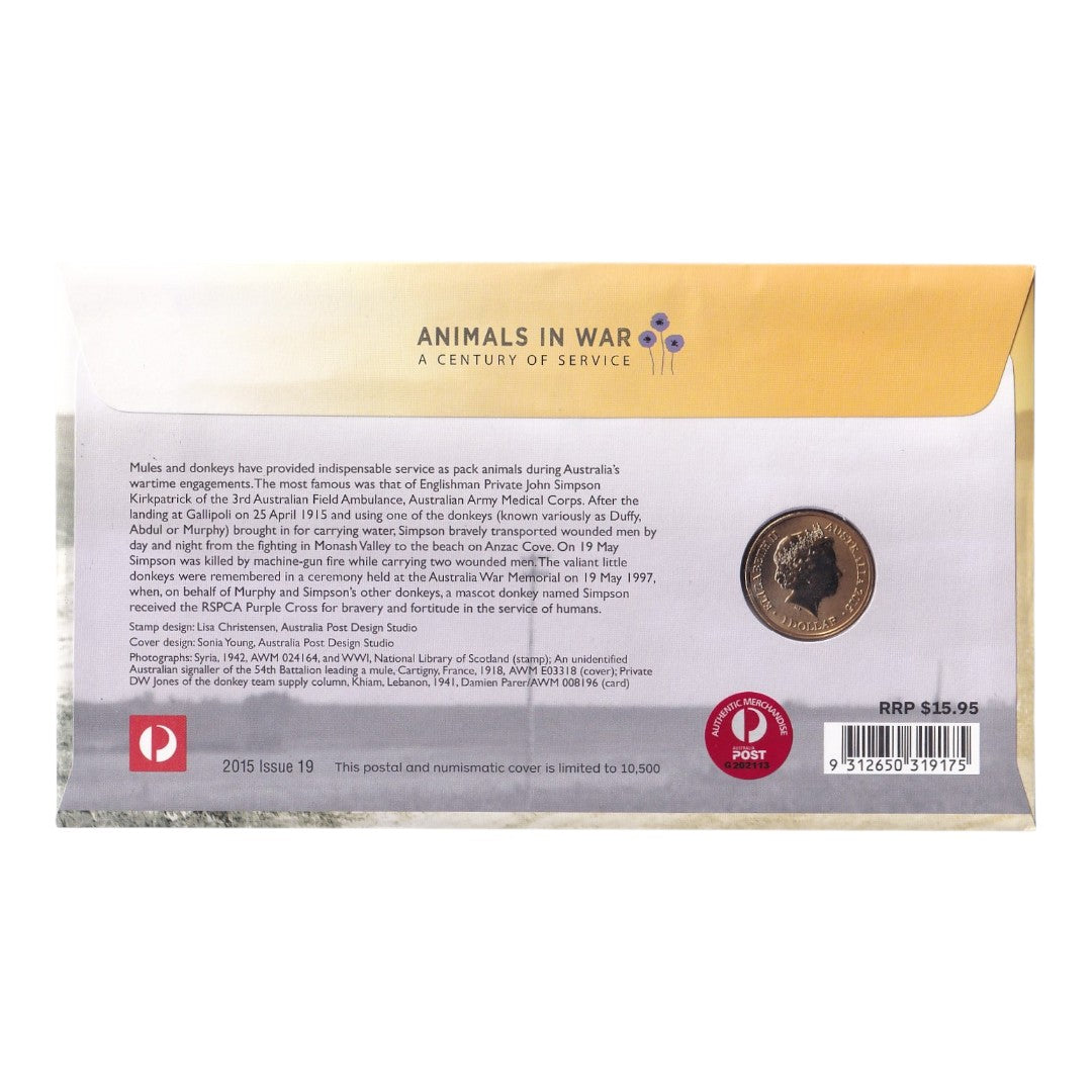 2015 PNC - Unlikely Heroes - Animals in War