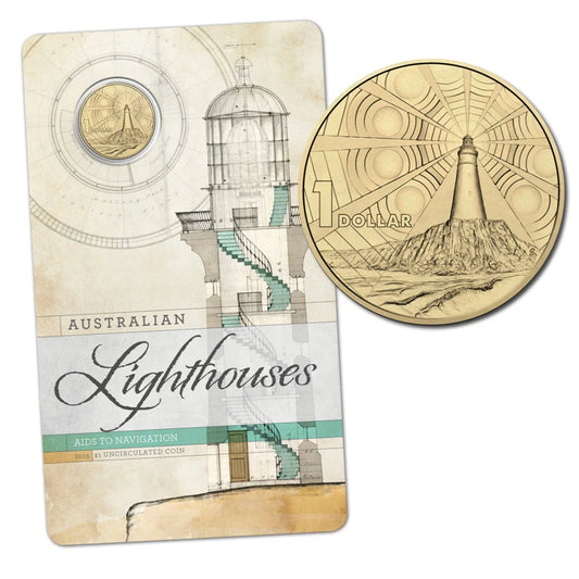 2015 Uncirculated $1 Coin - Australian Lighthouses - Aids to Navigation