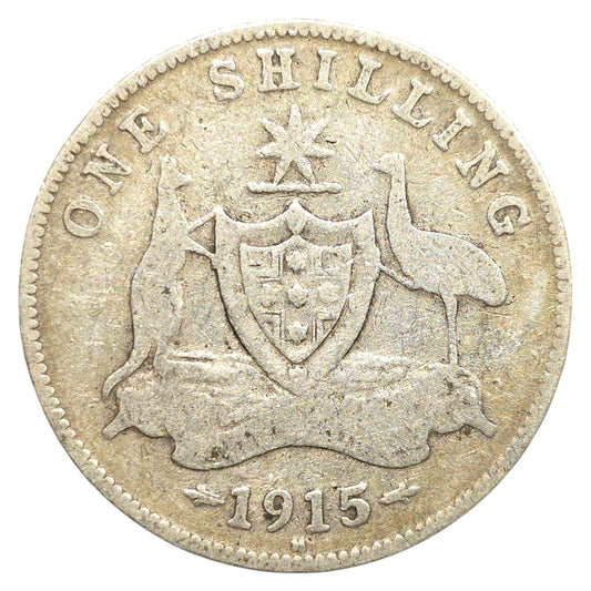 1915 'H' Australian Shilling