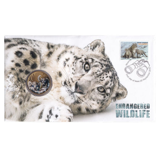 2016 Perth Mint PNC - Endangered Wildlife - Snow Leopard