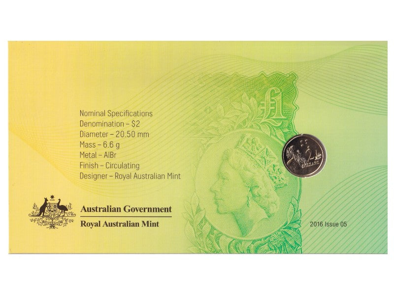 2016 PNC - 50th Anniversary of Decimal Currency $2 coin