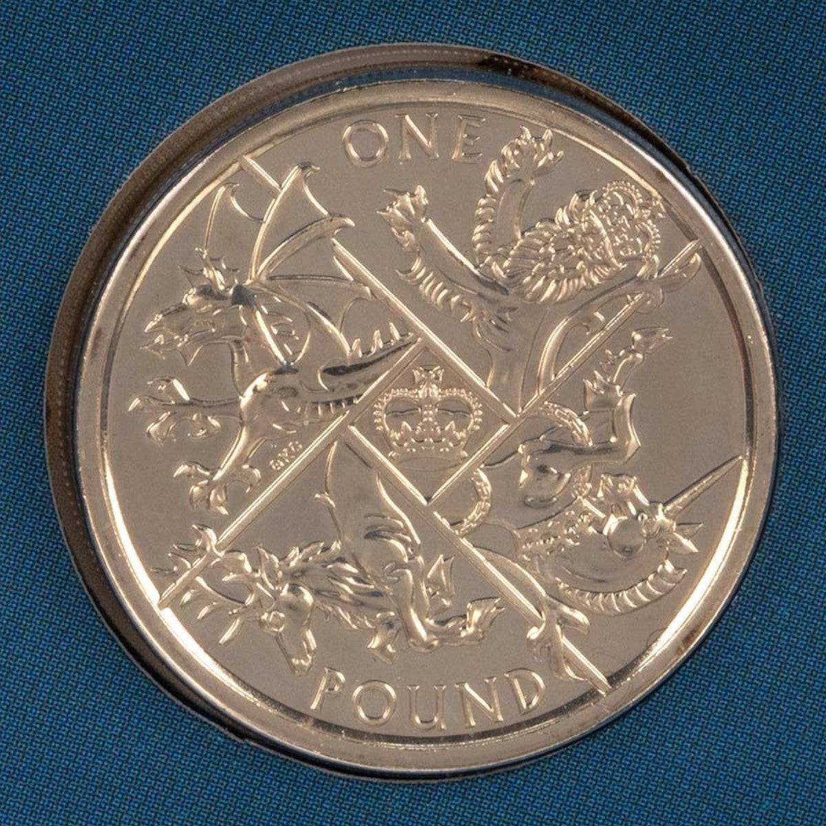 2016 Last Round £1 Brilliant Uncirculated Coin