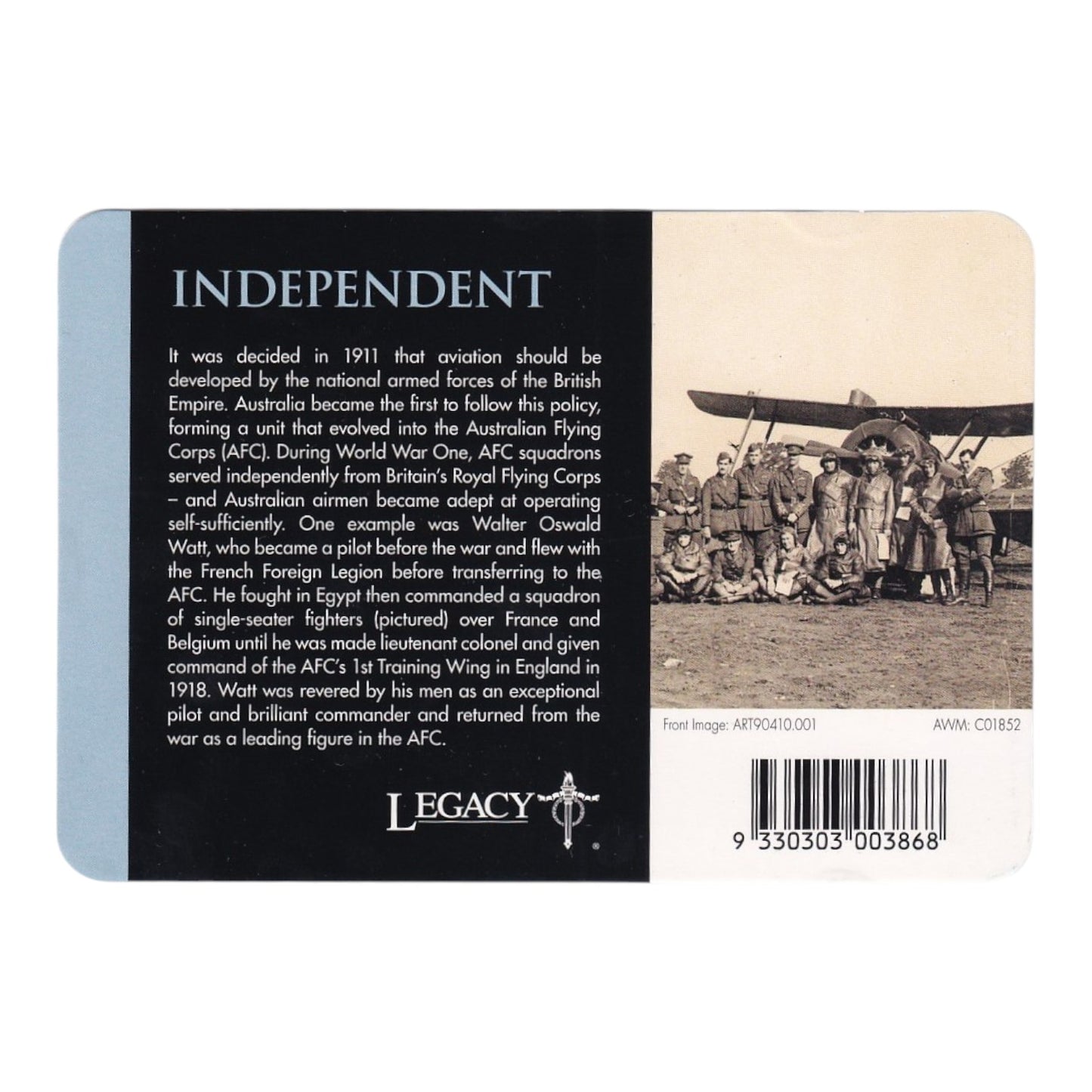 2018 20c Coin - Anzac Spirit - Independent