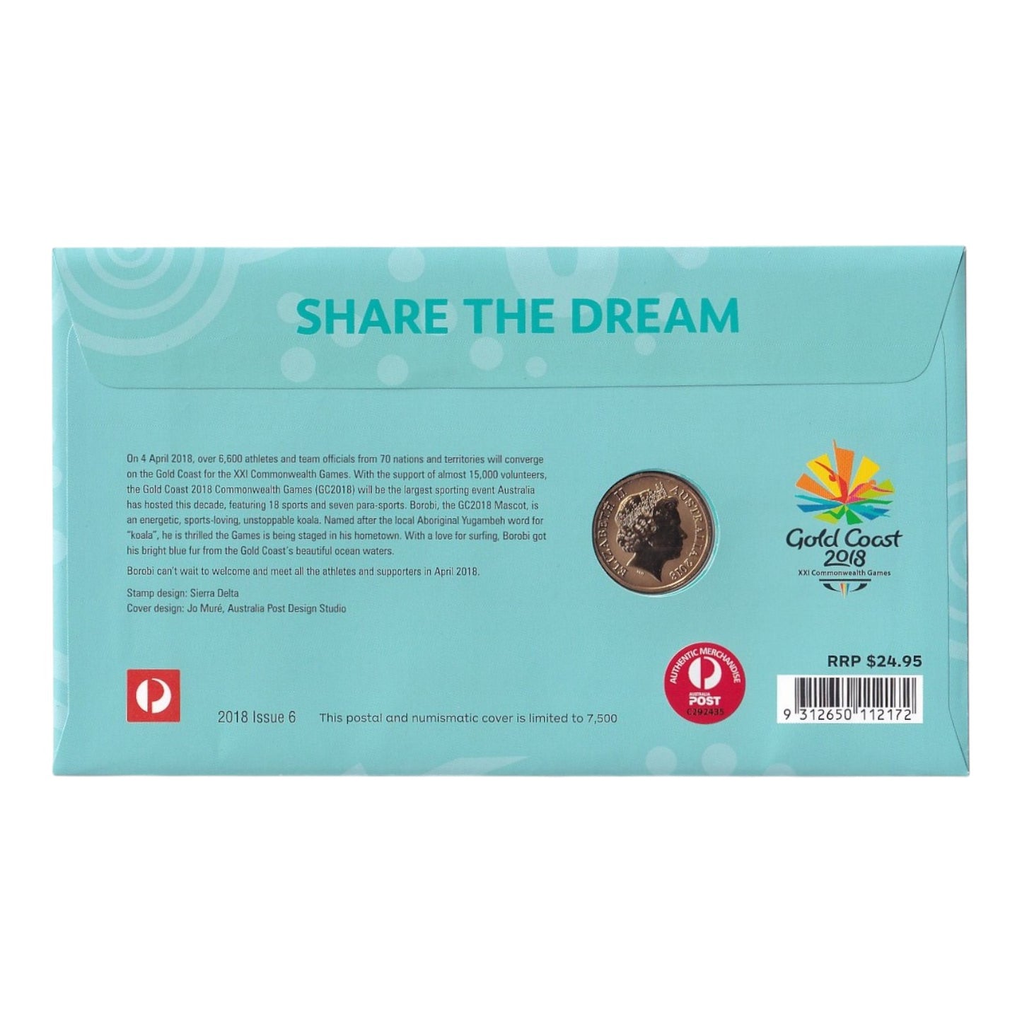 2018 PNC - Gold Coast Commonwealth Games - Share the Dream - Borobi