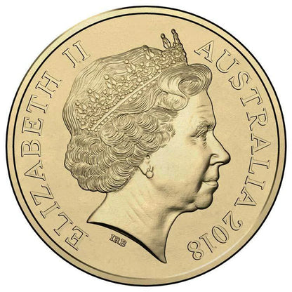 2018 Australian $2 Coin - XXI Commonwealth Games - Games Emblem - Uncirculated