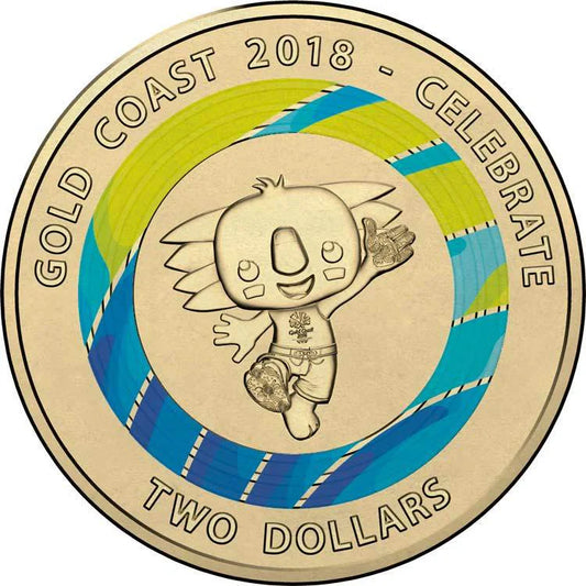 2018 Australian $2 Coin - XXI Commonwealth Games - Borobi - Uncirculated