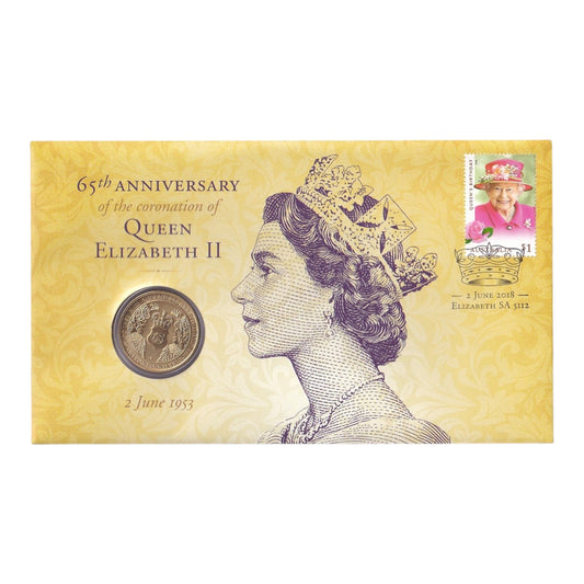 2018 Perth Mint PNC - 65th Anniversary of the Coronation of Queen Elizabeth II