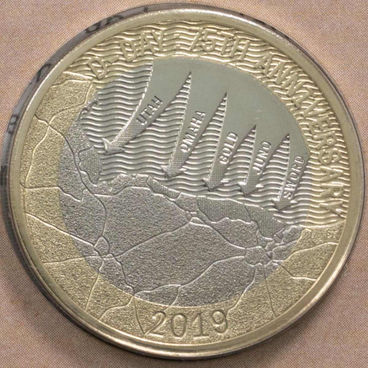 2019 D-Day Landings 75th Anniversary - £2 Coin - Brilliant Uncirculated Coin In Folder