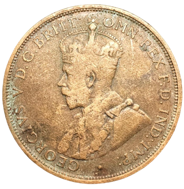 1911 Australian Penny - Very Good