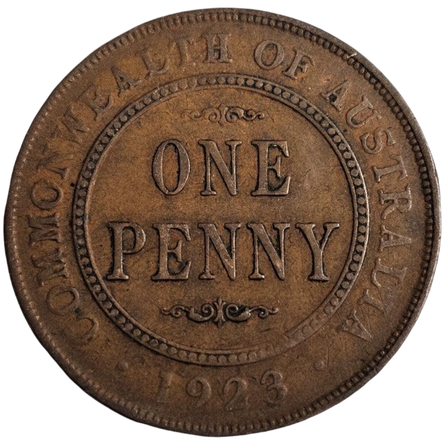 1923 Australian Penny