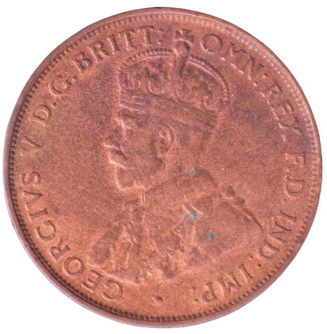 1934 Australian Penny - Very Good