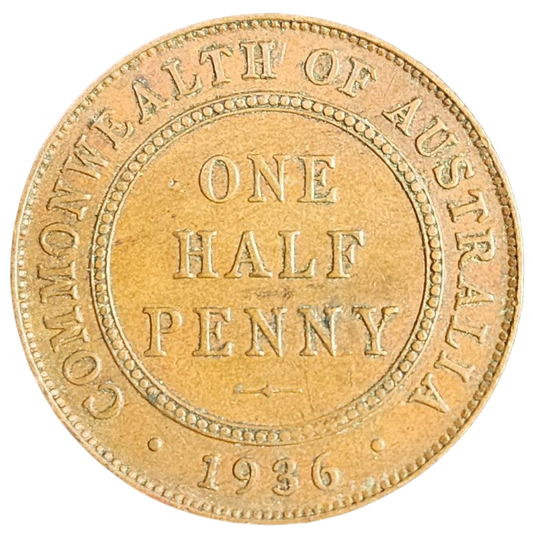 1936 Australian Half Penny