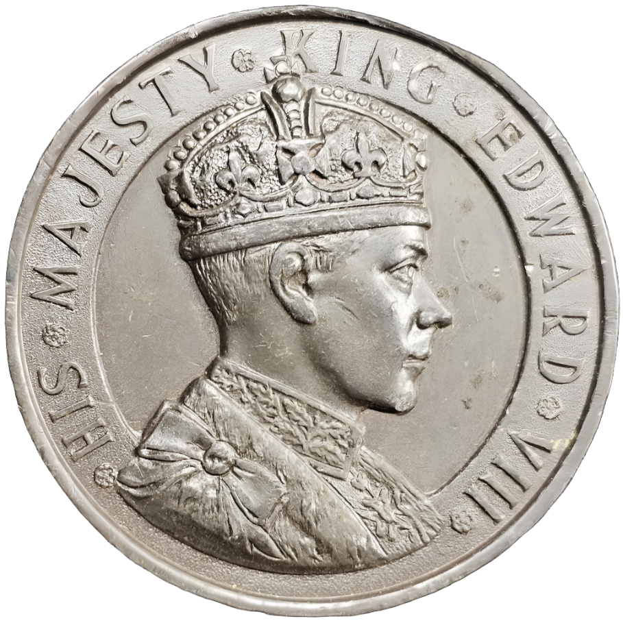 1937 Edward VIII Coronation Bronze Medal