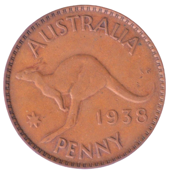 1938 Australian Penny