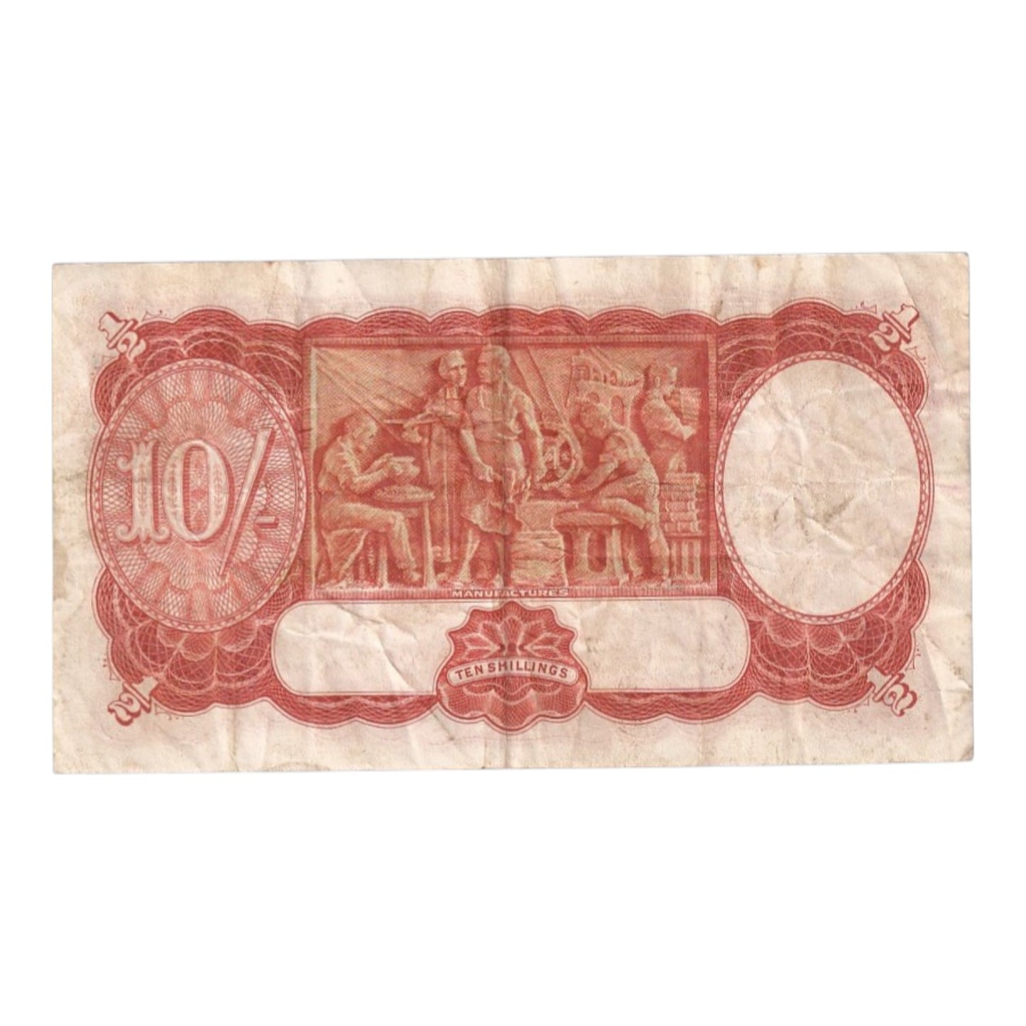 1939 Australian Ten Shilling Note - HJ Sheehan/SG McFarlane - R12 - Fine