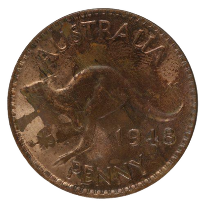 1948 (m) Australian Penny - About Uncirculated