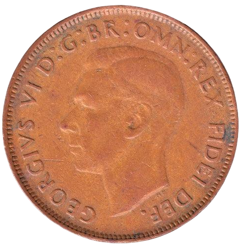 1950 Y. Australian Penny - Very Good