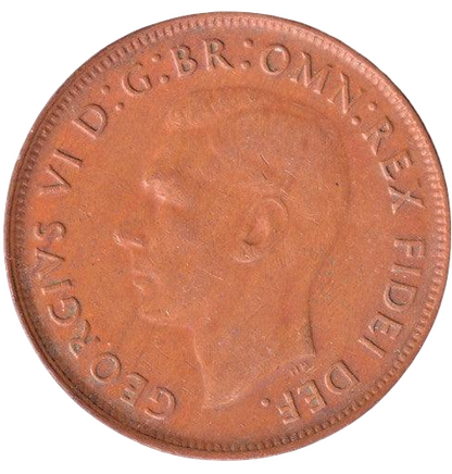 1951 (m) Australian Penny - Very Good