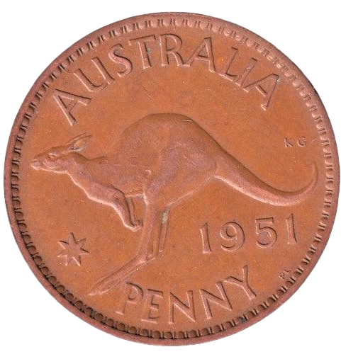 1951 (PL) Australian Penny